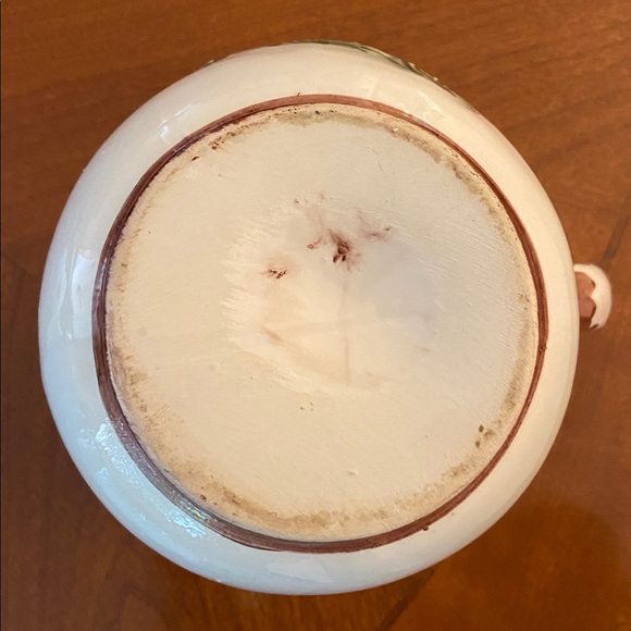 Hand-Painted Ceramic Pitcher - Picture 7 of 8